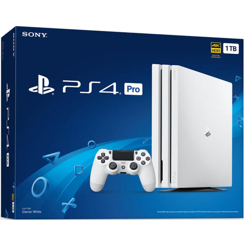Sony PlayStation 4 Pro Console - Glacier White - 1TB [PlayStation 4 System] PlayStation Systems Sony