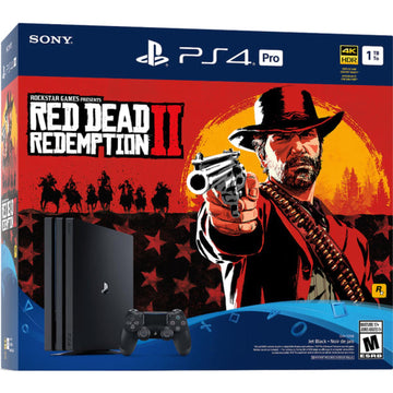 Sony PlayStation 4 Pro Console - Red Dead Redemption 2 Bundle - 1TB [PlayStation 4 System] PlayStation Systems Sony