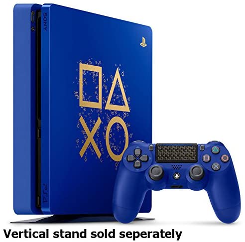 Sony PlayStation 4 Slim Console - Days of Play Limited Edition Bundle - Blue - 1TB [PlayStation 4 System] PlayStation Systems Sony
