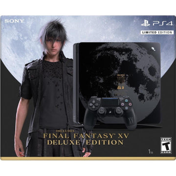 Sony PlayStation 4 Slim Console - Final Fantasy XV Limited Edition Bundle - 1TB [PlayStation 4 System] PlayStation Systems Sony