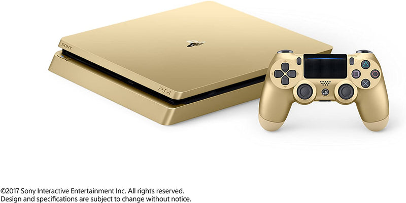 PlayStation 4 Slim System Console 1TB - Limited Edition Gold PlayStation Systems Sony