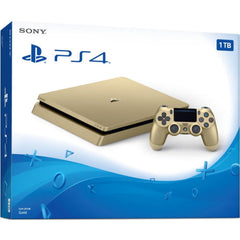 PlayStation 4 Slim System Console 1TB - Limited Edition Gold PlayStation Systems Sony