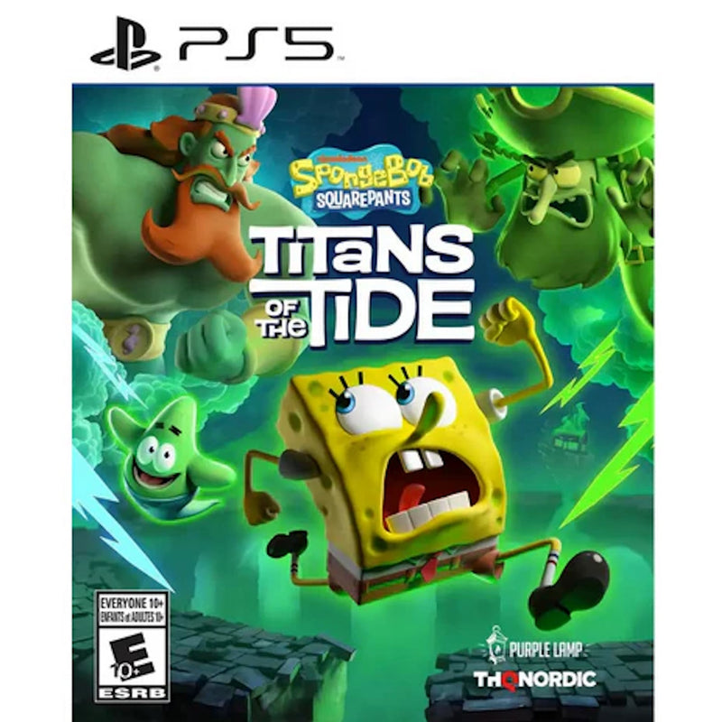 SpongeBob SquarePants: Titans of the Tide [PlayStation 5] PlayStation 5 Video Game THQ Nordic