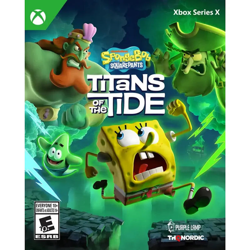 SpongeBob SquarePants: Titans of the Tide [Xbox Series X] Xbox Series X Video Game THQ Nordic