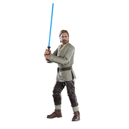 Star Wars: The Black Series - Obi-Wan Kenobi (Wandering Jedi) 6-Inch Collectible Action Figure Toys & Games Hasbro