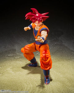 Tamashii Nations: Dragon Ball Super - Super Saiyan God Son Goku (Saiyan God Instilled With The Light Of Righteous Hearts) S.H. Figuarts Toys & Hobbies Bandai Namco
