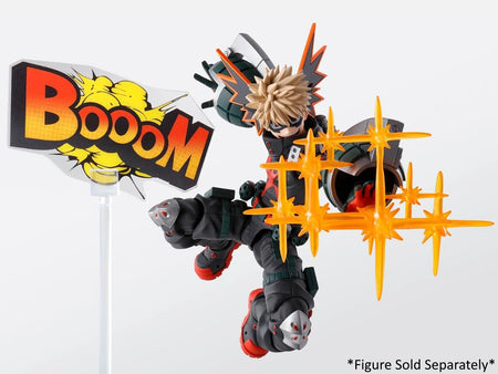 Tamashii Nations: My Hero Academia Izuku Midoriya & Katsuki Bakugou Plus Ultra Option Parts Set S.H.Figuarts Toys & Games Bandai Namco