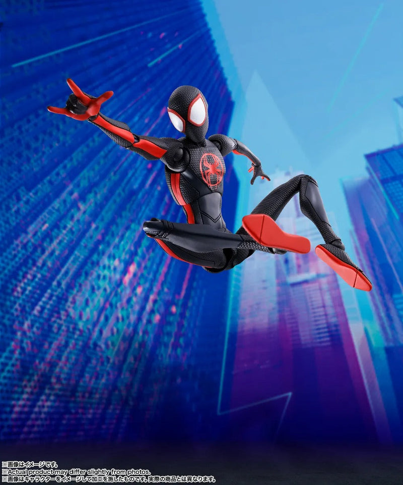 Tamashii Nations: Spider-Man: Across The Spider-Verse - Spider-Man (Miles Morales) S.H.Figuarts Toys & Hobbies Bandai Namco