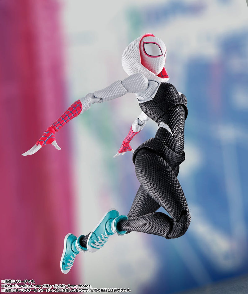 Tamashii Nations: Spider-Man: Across the Spider-Verse Spider-Gwen (Gwen Stacy) S.H.Figuarts Toys & Games Bandai Namco