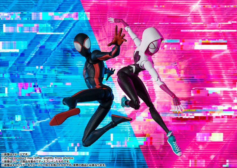 Tamashii Nations: Spider-Man: Across the Spider-Verse Spider-Gwen (Gwen Stacy) S.H.Figuarts Toys & Games Bandai Namco