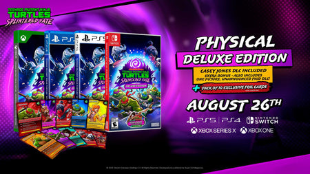 Teenage Mutant Ninja Turtles: Splintered Fate Deluxe Edition [Xbox One / Xbox Series X] Xbox One / Xbox Series X Video Game Nighthawk Interactive