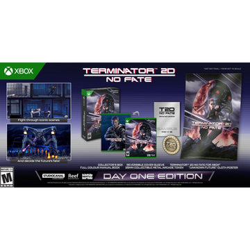 Terminator 2D: NO FATE - Day One Edition [Xbox One / Xbox Series X] Xbox ONE / Xbox Series X Video Game Reef Entertainment