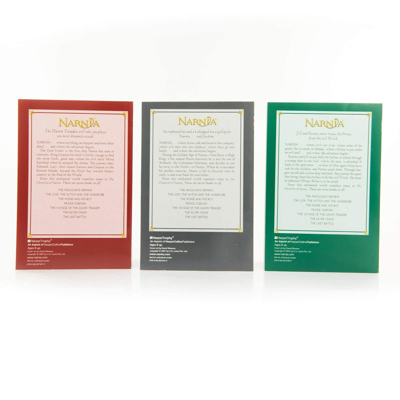 The Chronicles of Narnia 8-Book Box Set [8 Paperback Book Set] Book HarperCollins