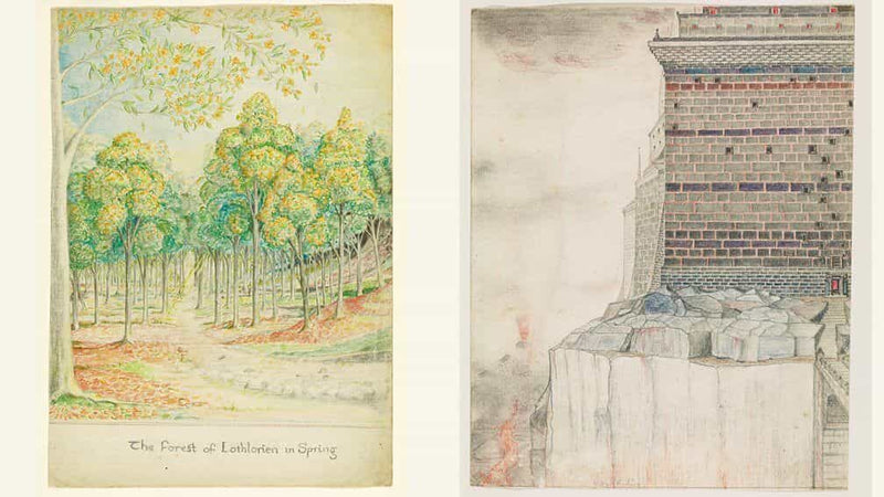 The Lord of the Rings - Deluxe Single-Volume Illustrated Edition [Hardcover Book] Book HarperCollins