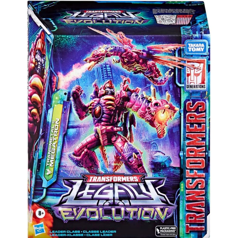 Transformers Legacy Evolution: Transmetal II Megatron - Leader Class Action Figure Toys & Games Hasbro