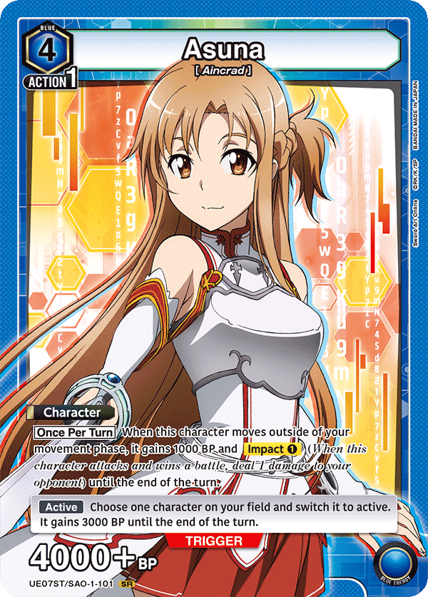 Union Arena TCG: Sword Art Online Starter Deck Card Game Bandai Namco