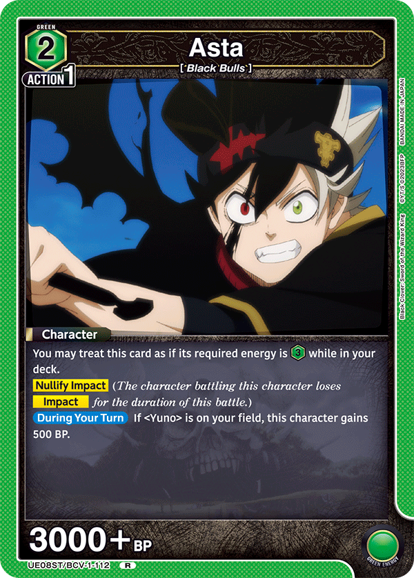 Union Arena TCG: Black Clover Starter Deck Card Game Bandai Namco