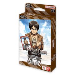 Union Arena TCG: Attack on Titan Starter Deck Card Game Bandai Namco