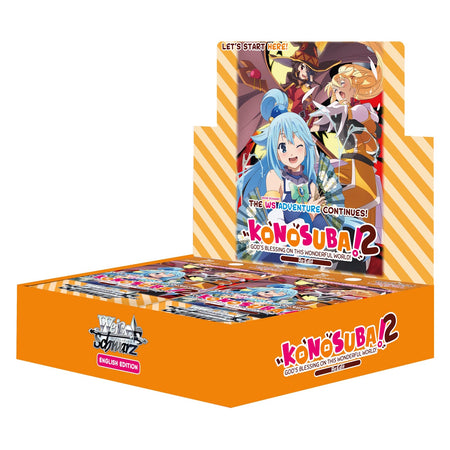 Weiss Schwarz TCG: Konosuba!: God's Blessing On This Wonderful World! Re:Edit Booster Box - 12 packs Card Game Bushiroad