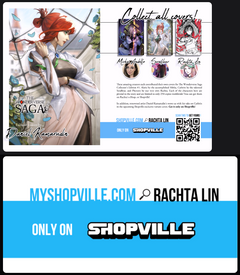 Wonderverse Saga #1: Shopville Exclusive Hardcover Collector's Edition [Shopville x Anime Expo Cathrin Cover by Daniel Kamarudin] Manga The Art of Rachta Lin