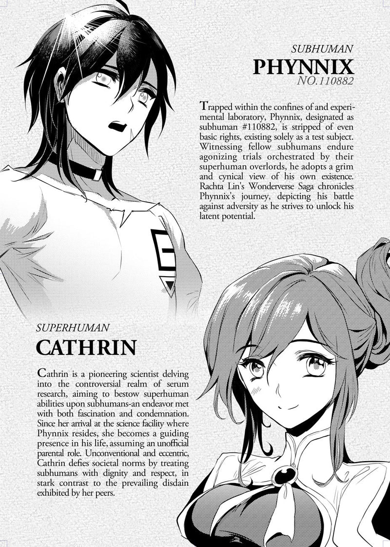 Wonderverse Saga #1: Shopville Exclusive Hardcover Collector's Edition [Shopville x Anime Expo Cathrin Cover by Daniel Kamarudin] Manga The Art of Rachta Lin