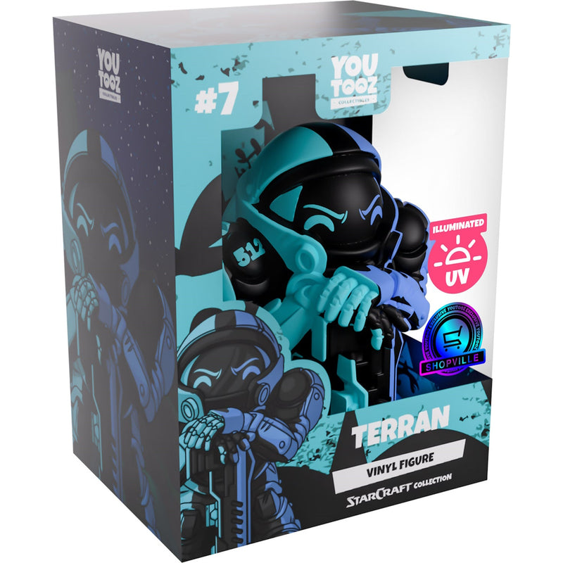 Youtooz x Shopville Exclusive: Starcraft Collection - Illuminated Terran Vinyl Figure #7 [Limited Edition - 500 Made Only!] Toys & Hobbies Youtooz