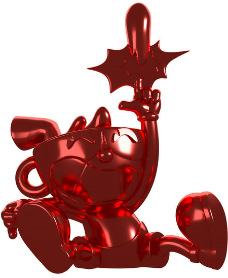 Youtooz x Shopville: Cuphead Collection - Cuphead Red Chrome Vinyl Figure [Limited Edition 500] Toys & Games Youtooz