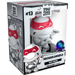 Youtooz x Shopville: Eastman and Laird's Teenage Mutant Ninja Turtles Collection - Michaelangelo Black & White Vinyl Figure [Limited Edition - 1000 Made Only!] Toys & Games Youtooz