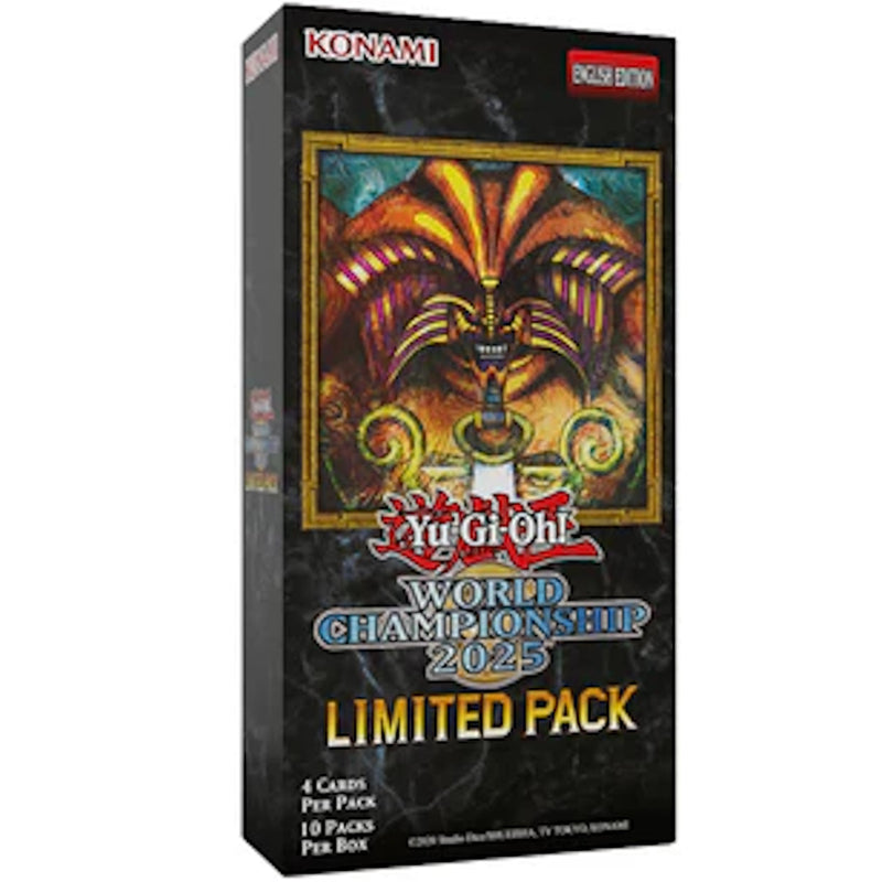 Yu-Gi-Oh! TCG: World Championship 2025 Limited Pack Booster Box - 10 Packs Card Game Konami