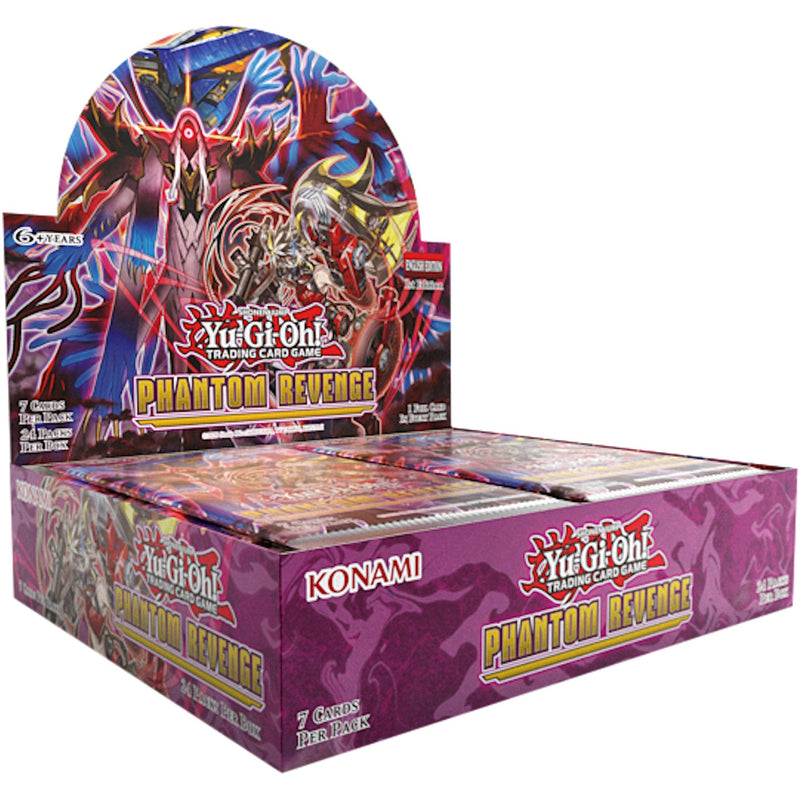 Yu-Gi-Oh! TCG: Phantom Revenge Booster Box 1st Edition - 24 Packs Card Game Konami