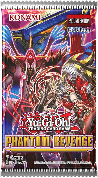 Yu-Gi-Oh! TCG: Phantom Revenge Booster Box 1st Edition - 24 Packs Card Game Konami